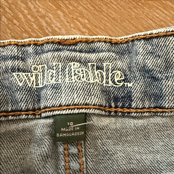 Wild Fable Jean Skirt - Picture 3 of 3